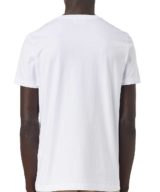 Camiseta blanca Diesel con logotipo en la parte delantera