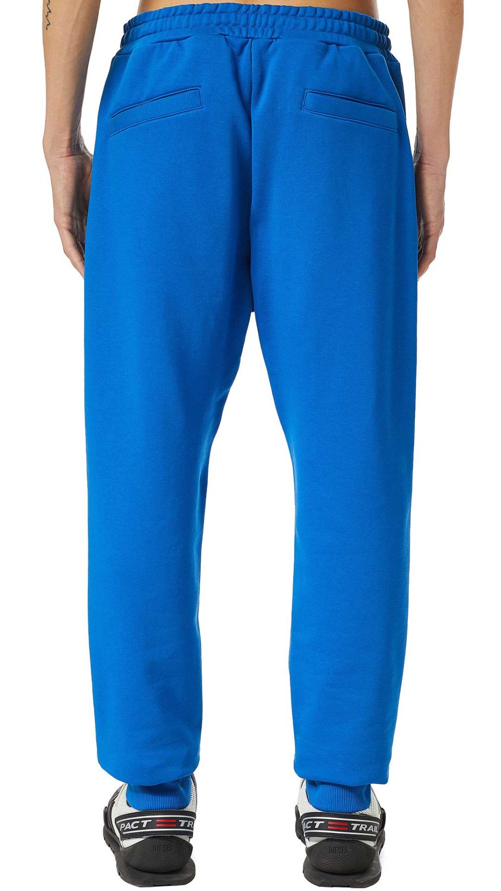 Pantalón deportivo azul de Diesel con logotipo en el lateral