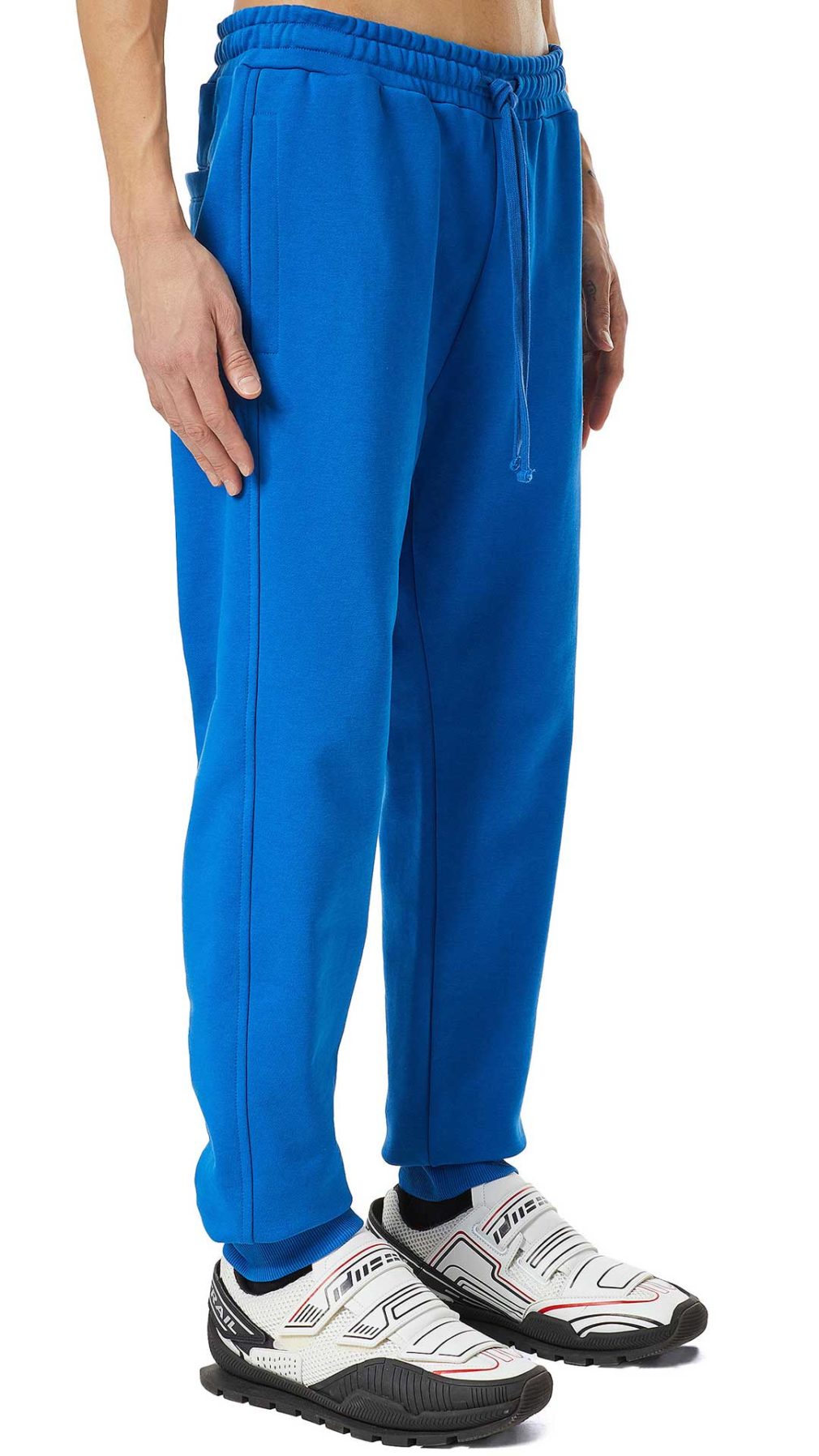Pantalón deportivo azul de Diesel con logotipo en el lateral