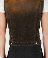 Chaleco Dsquared2 efecto desgastado