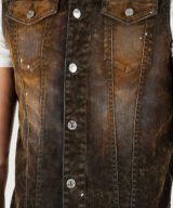 Chaleco Dsquared2 efecto desgastado