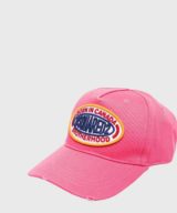 Gorra rosa Dsquared2 con logo en la parte delantera