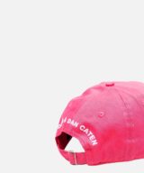 Gorra rosa Dsquared2 con logo en la parte delantera