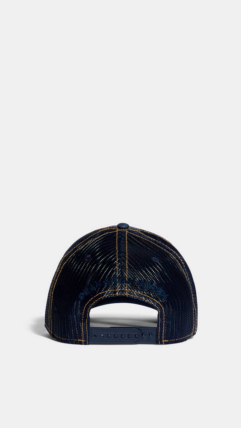 Gorra denim Dsquared2 con logotipo en la parte delantera