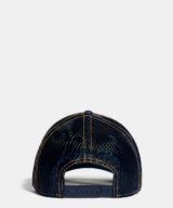 Gorra denim Dsquared2 con logotipo en la parte delantera