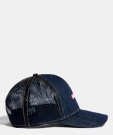 Gorra denim Dsquared2 con logotipo en la parte delantera