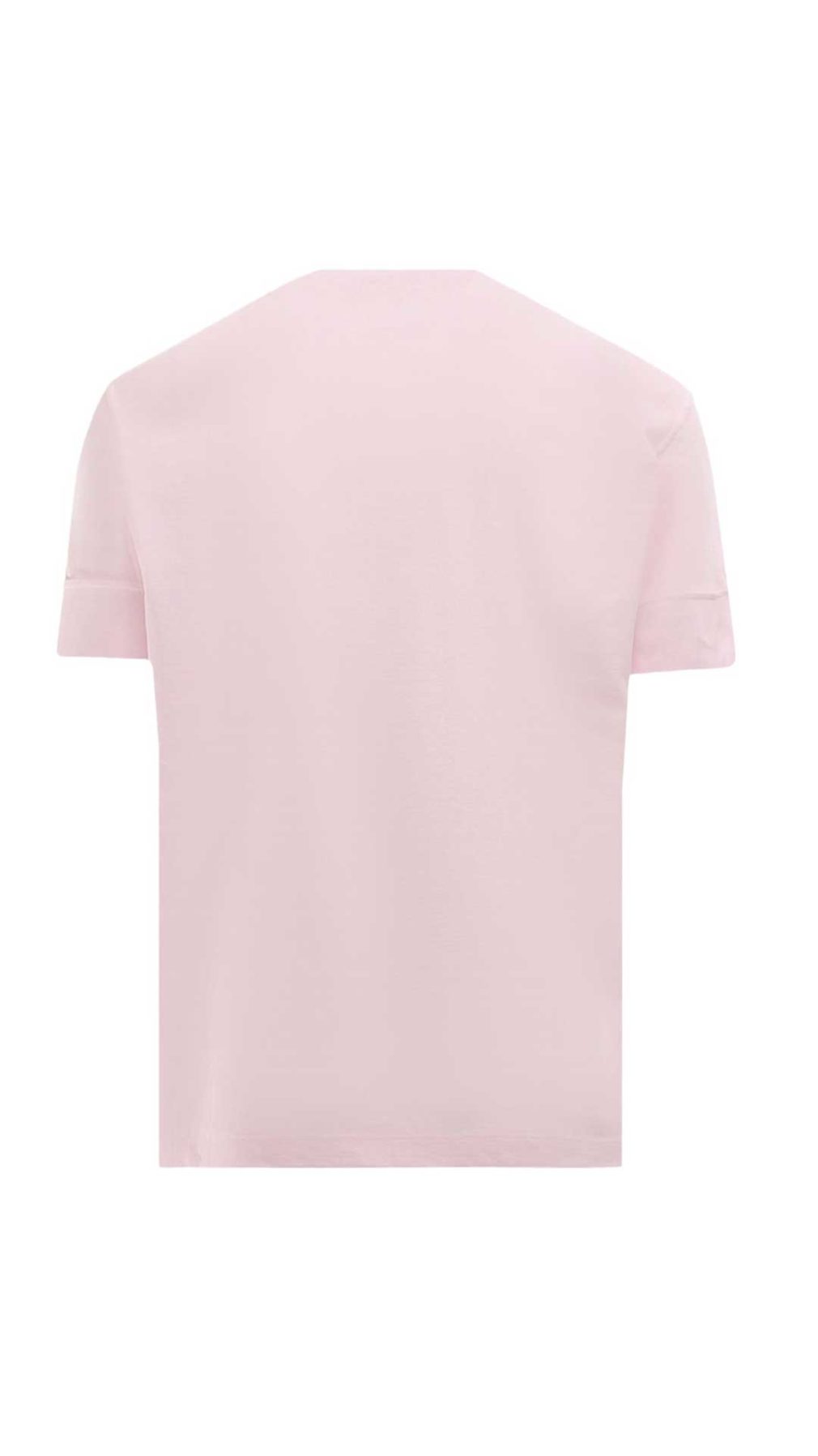 Camiseta rosa Dsquared2 con estampado de grafiti y logo parte delantera