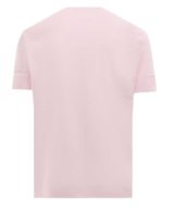 Camiseta rosa Dsquared2 con estampado de grafiti y logo parte delantera