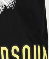 Camiseta negra Dsquared2 con serigrafia de tigre y logo al lado izquierdo