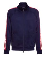 Sudadera Dsquared2 con cremallera y bandas laterales con logotipo