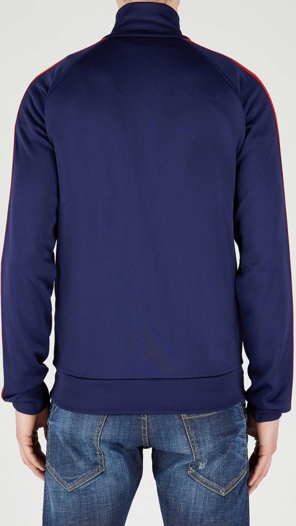 Sudadera Dsquared2 con cremallera y bandas laterales con logotipo