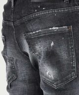 Jeans Skater Dsquared2 etiqueta negra con logotipo