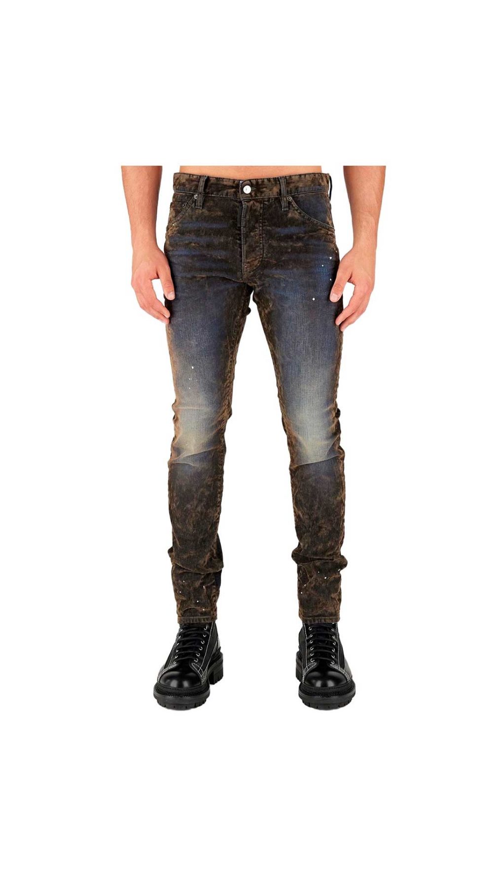 Jeans Skater Dsquared2 efecto desgastado