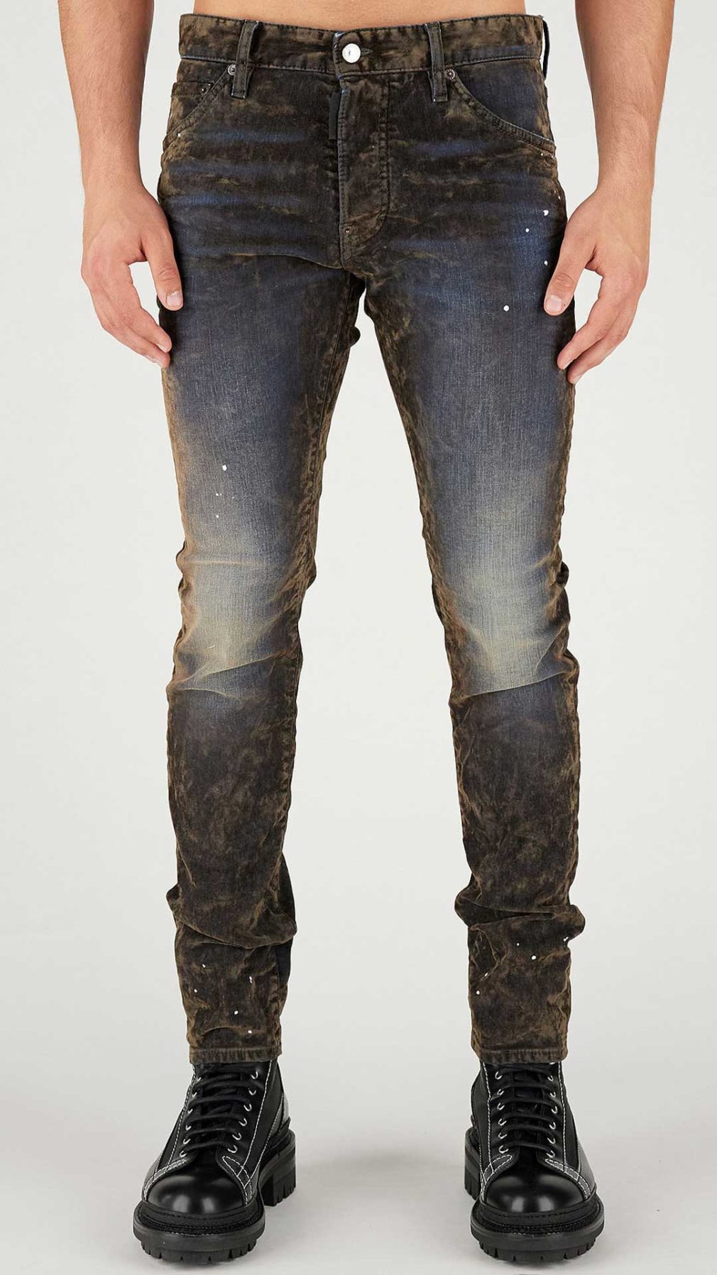 Jeans Skater Dsquared2 efecto desgastado