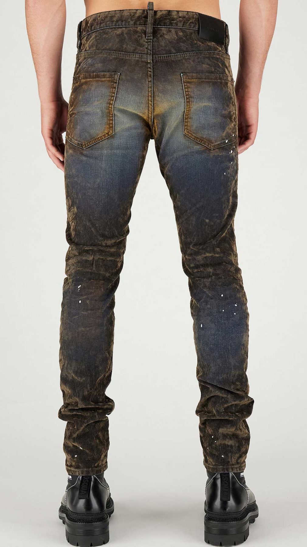 Jeans Skater Dsquared2 efecto desgastado