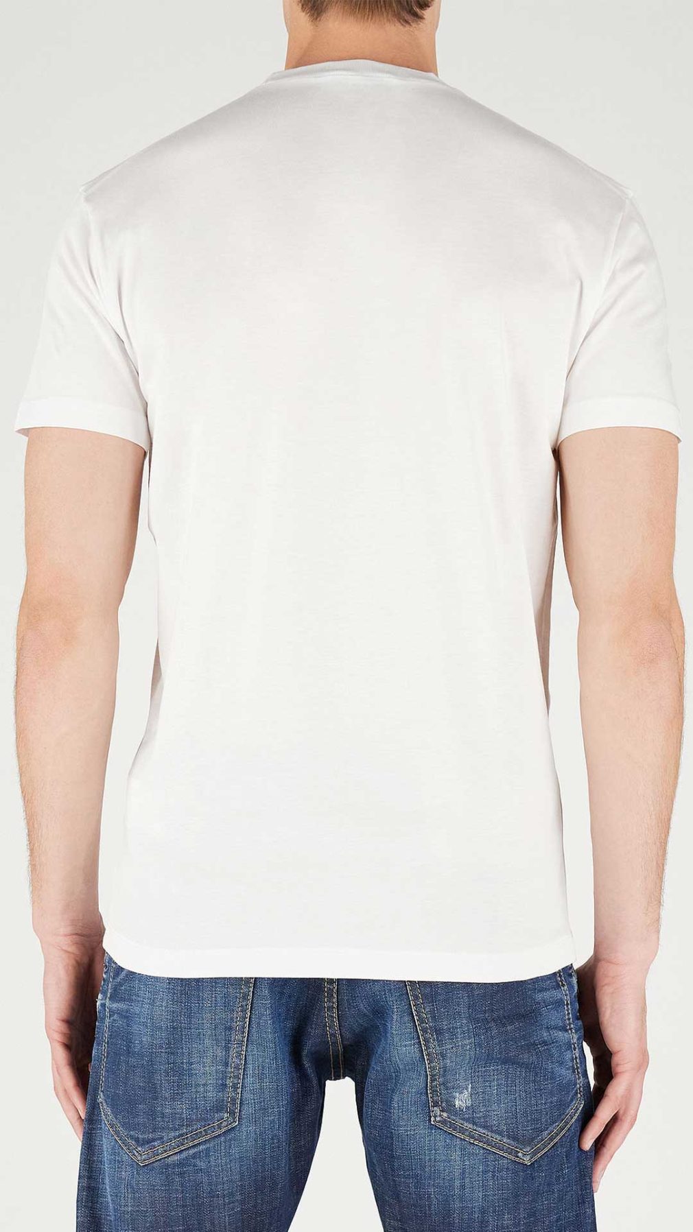 Camiseta blanca Dsquared2 con logotipo Icon