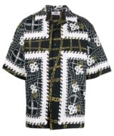 Camisa GCDS estampado de cadenas con logo