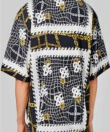 Camisa GCDS estampado de cadenas con logo
