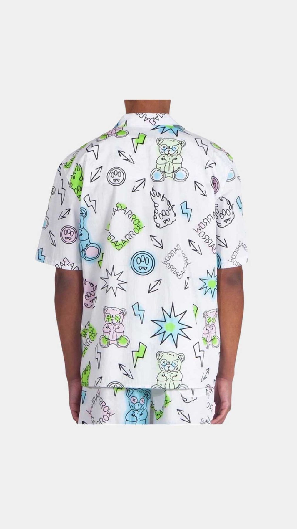 Camisa Barrow con estampado gráfico en toda la pieza
