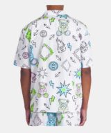 Camisa Barrow con estampado gráfico en toda la pieza