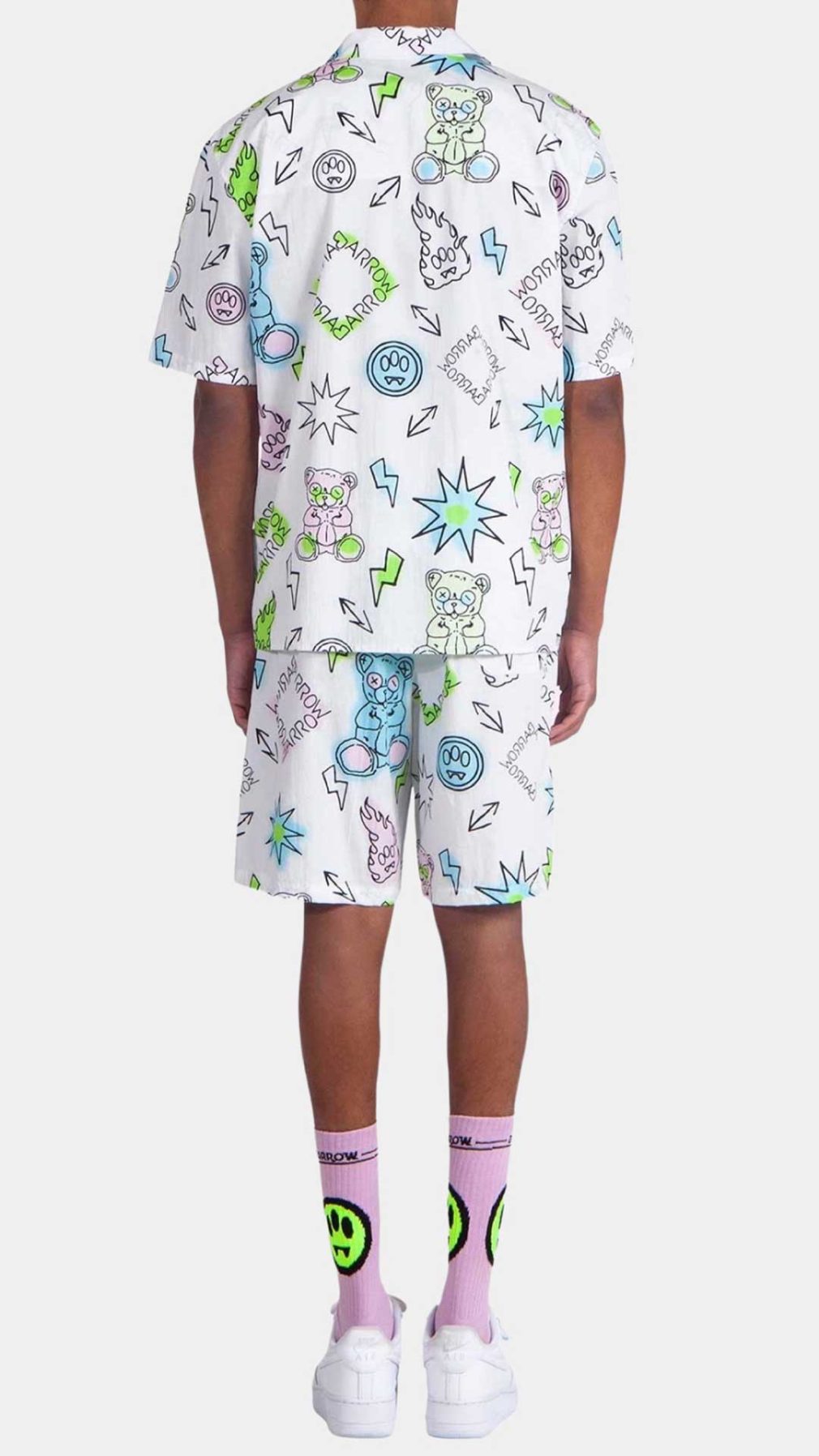 Camisa Barrow con estampado gráfico en toda la pieza