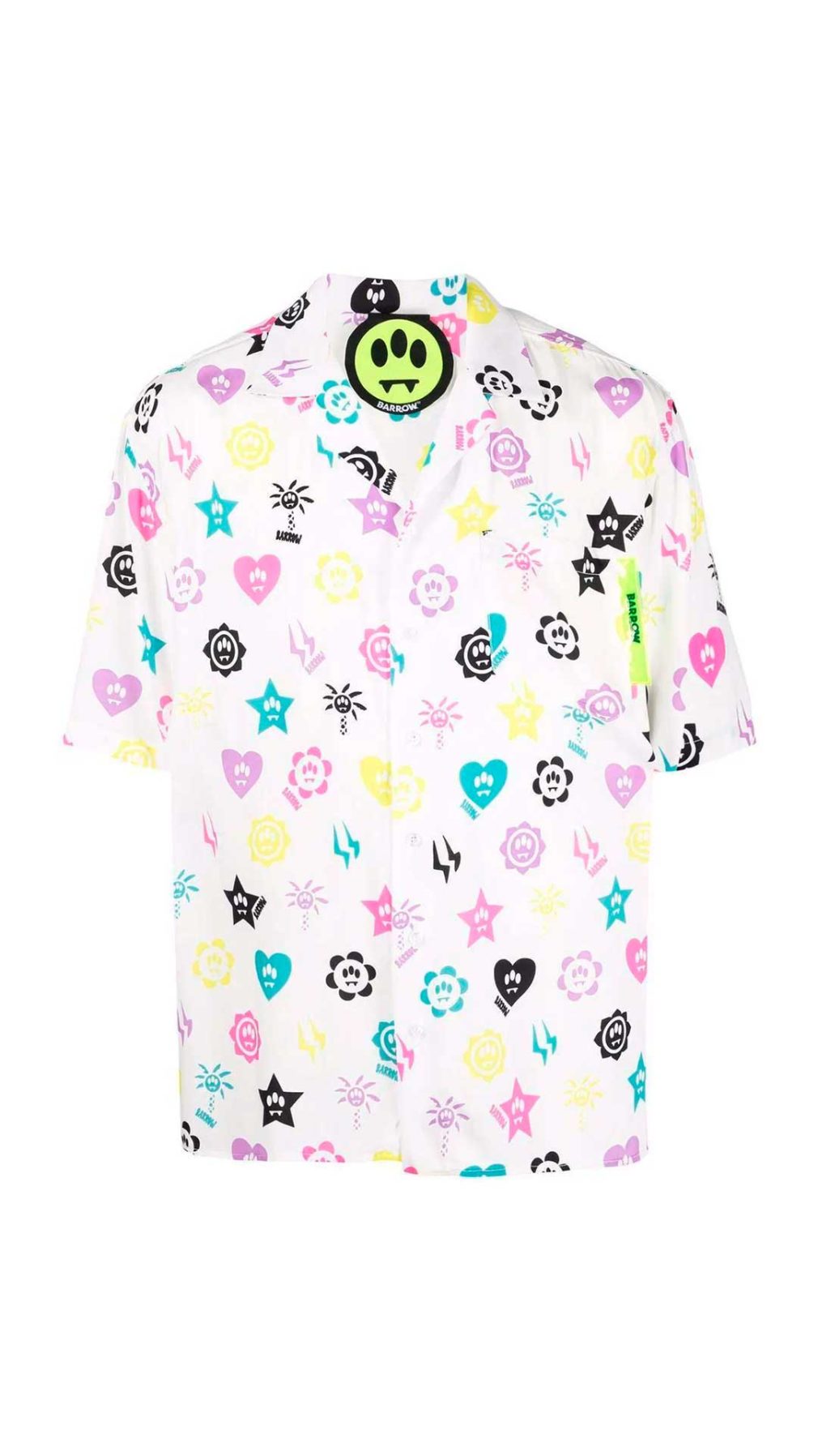 Camisa Barrow con estampado gráfico en toda la pieza