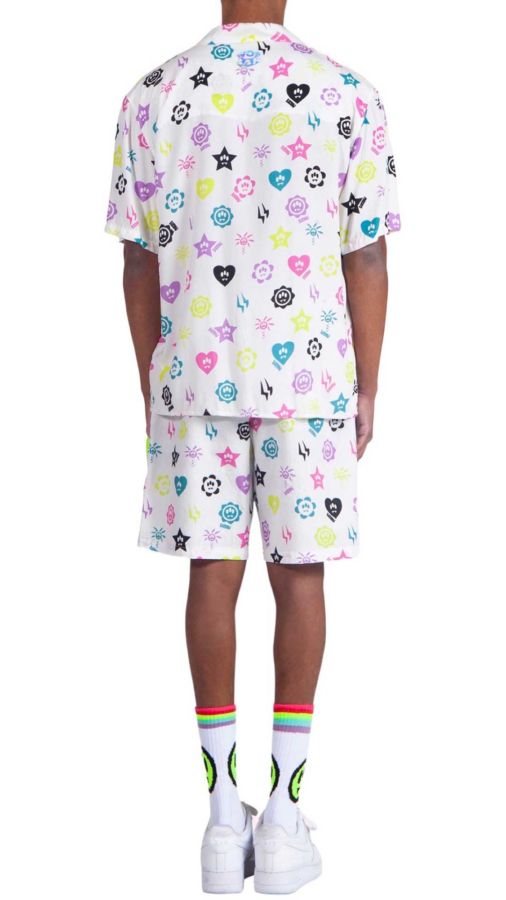 Camisa Barrow con estampado gráfico en toda la pieza