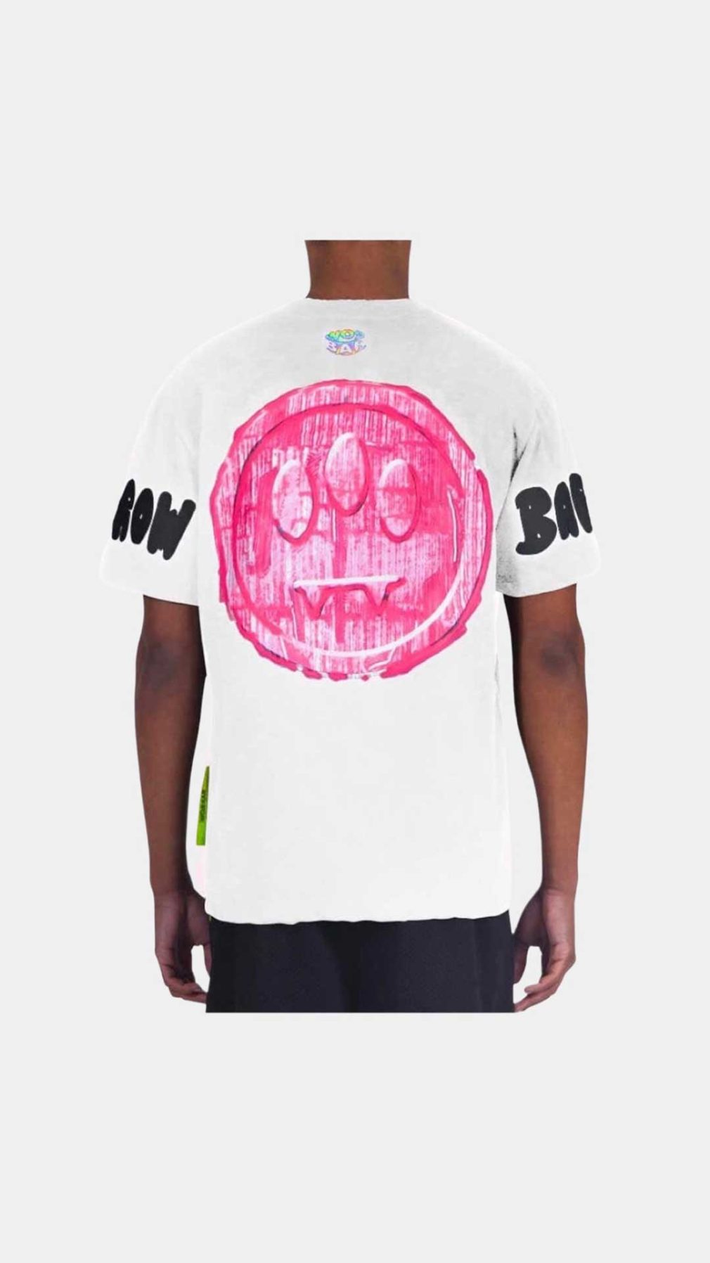 Camiseta Barrow con serigrafía en delantero y espalda y mangas