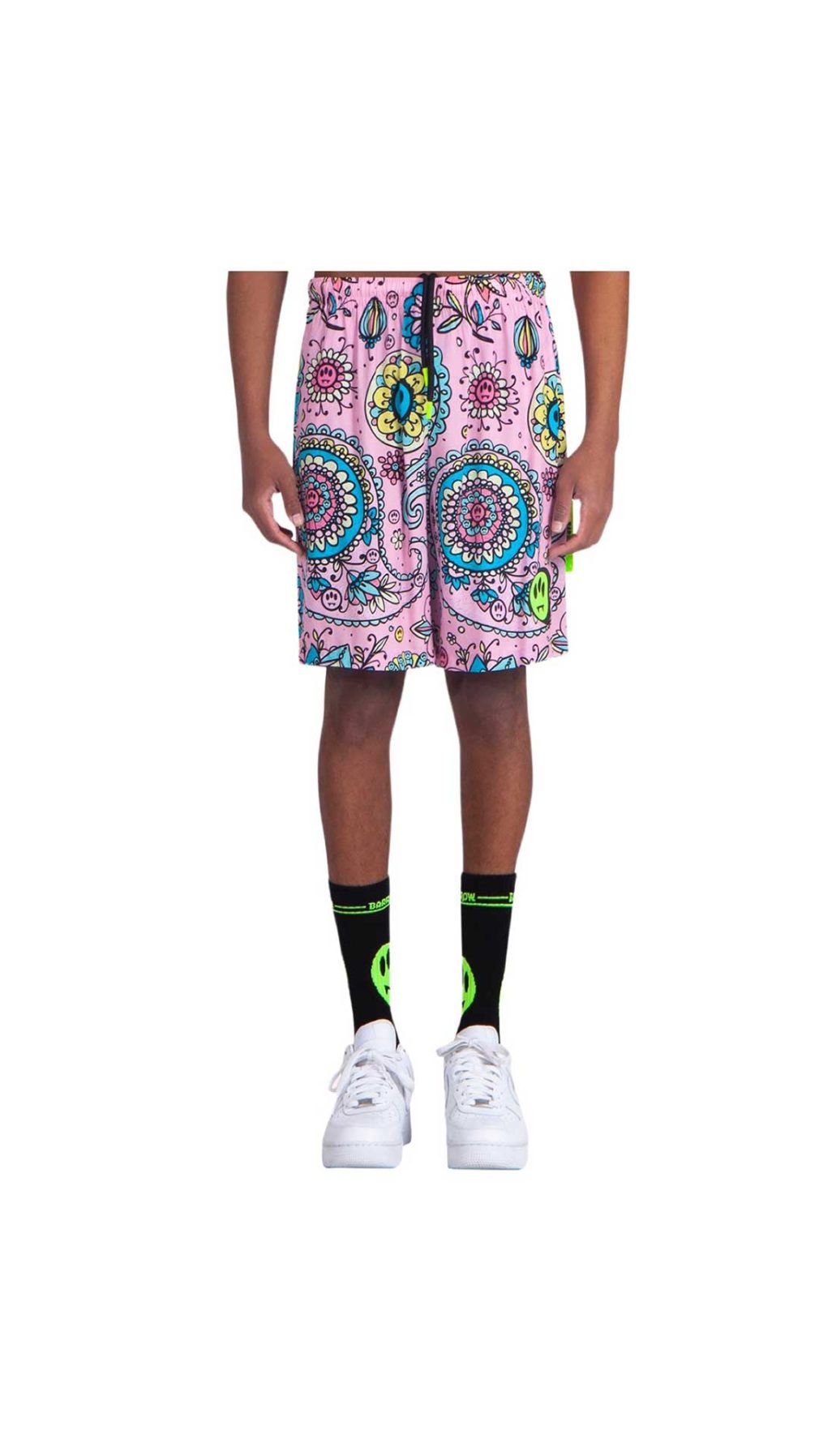 Pantalón corto Barrow con estampado gráfico en toda la pieza