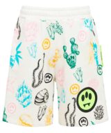 Pantalón corto blanco Barrow  con estampado
