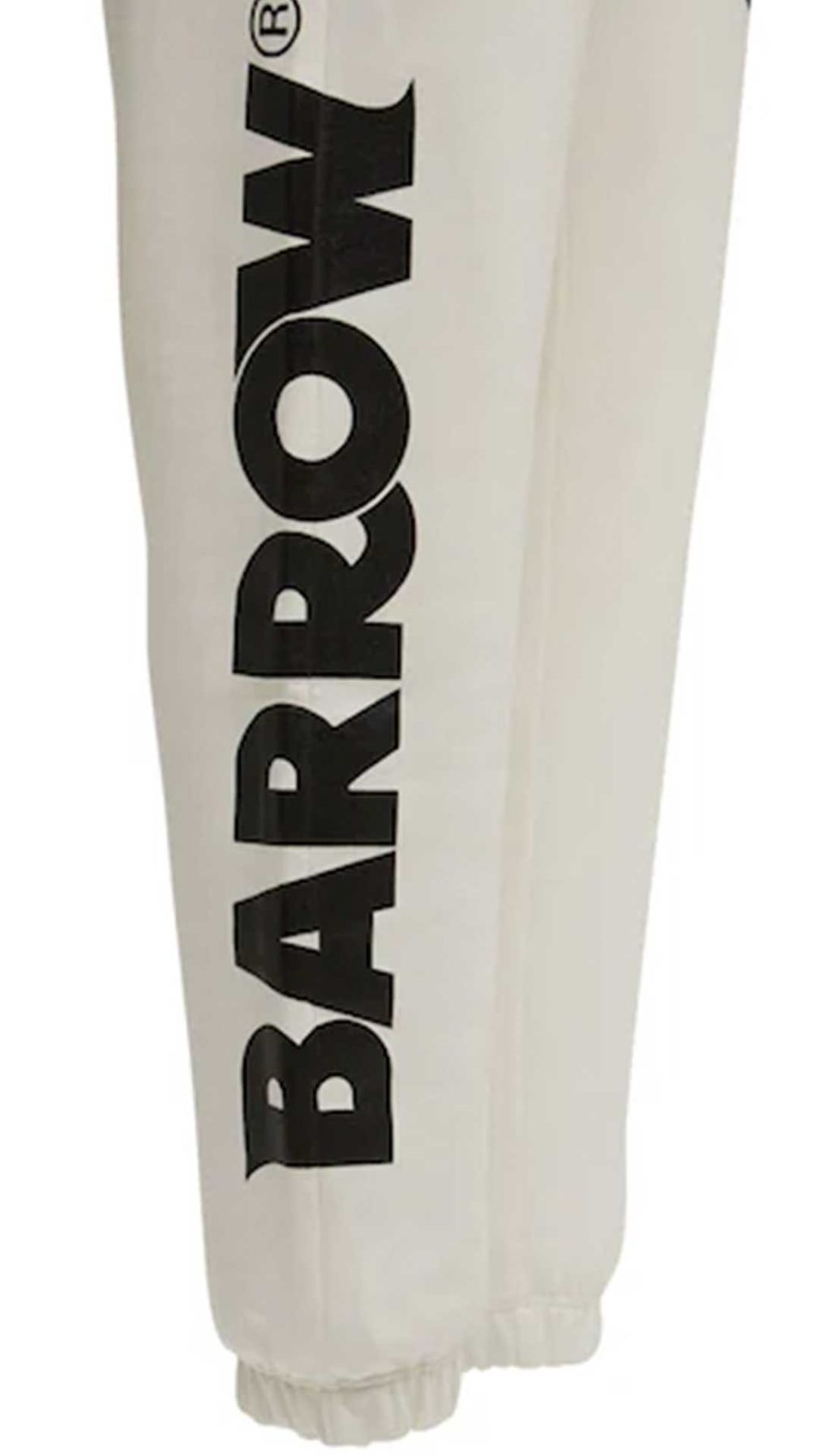 Pantalones deportivos blanco Barrow con logotipo estampado en piernas
