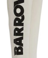 Pantalones deportivos blanco Barrow con logotipo estampado en piernas