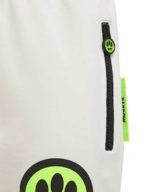 Pantalones deportivos blanco Barrow con logotipo estampado en piernas