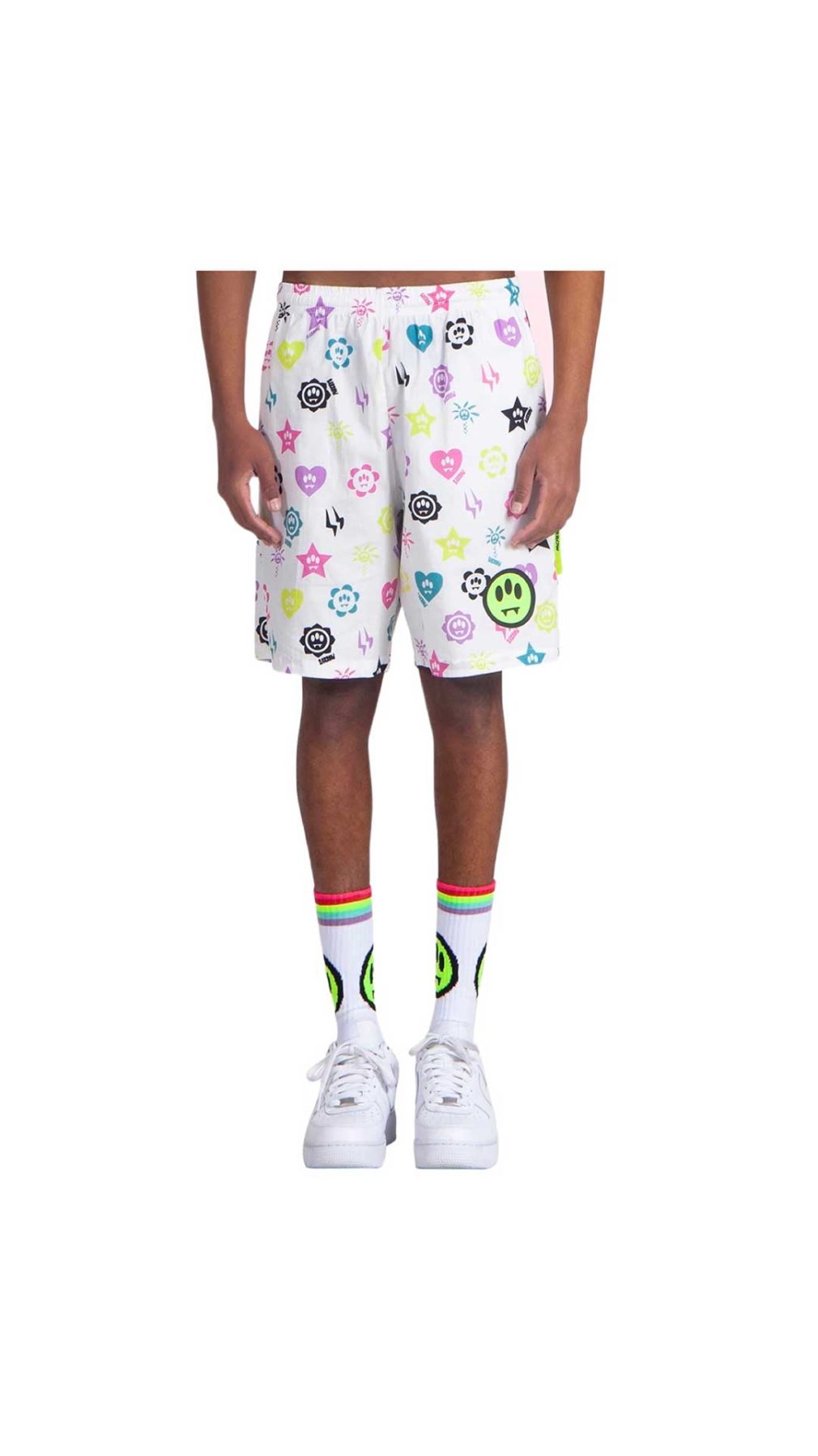 Pantalón corto Barrow  con estampado en toda la pieza