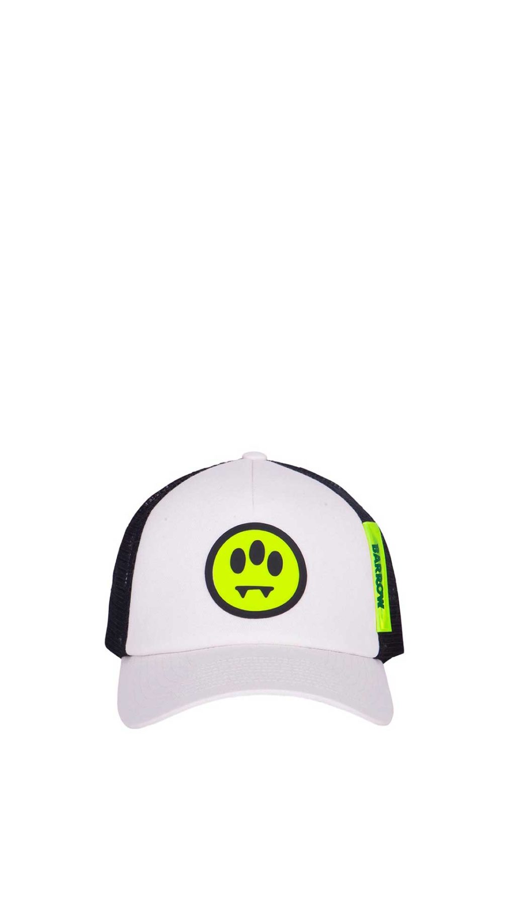 Gorra Tracker blanca Barrow con icónico logotipo