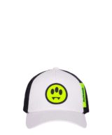 Gorra Tracker blanca Barrow con icónico logotipo