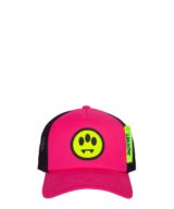Gorra Tracker rosa Barrow con icónico logotipo
