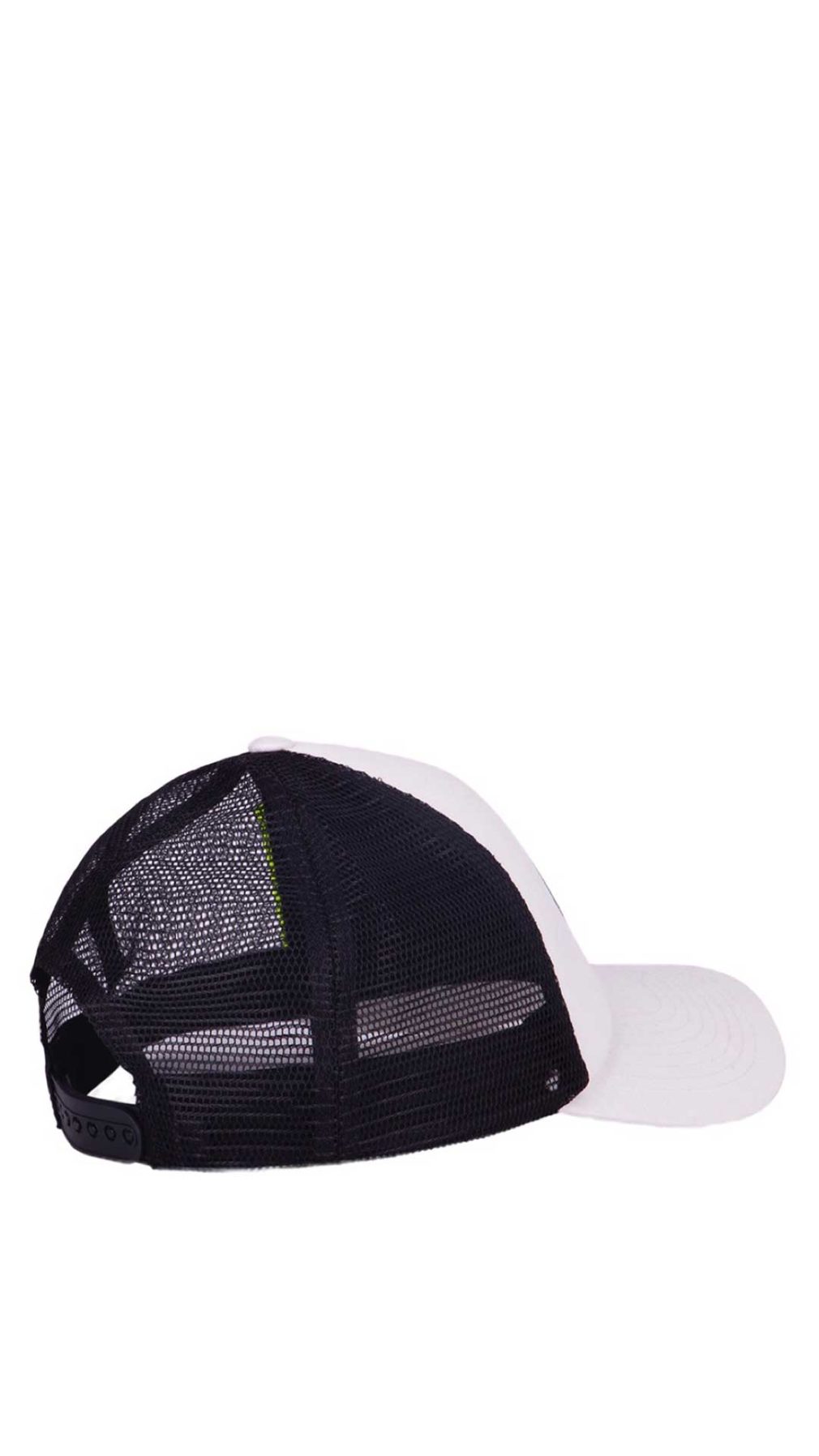 Gorra Tracker blanca Barrow con icónico logotipo