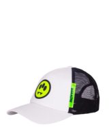 Gorra Tracker blanca Barrow con icónico logotipo