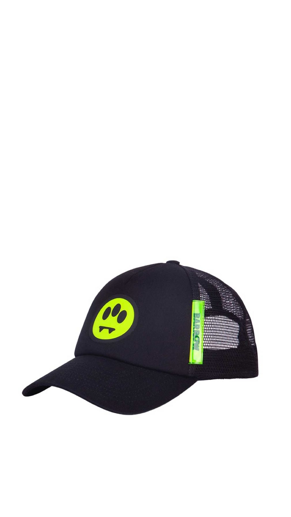 Gorra Tracker negra Barrow con icónico logotipo