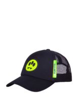 Gorra Tracker negra Barrow con icónico logotipo
