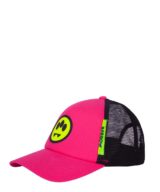 Gorra Tracker rosa Barrow con icónico logotipo