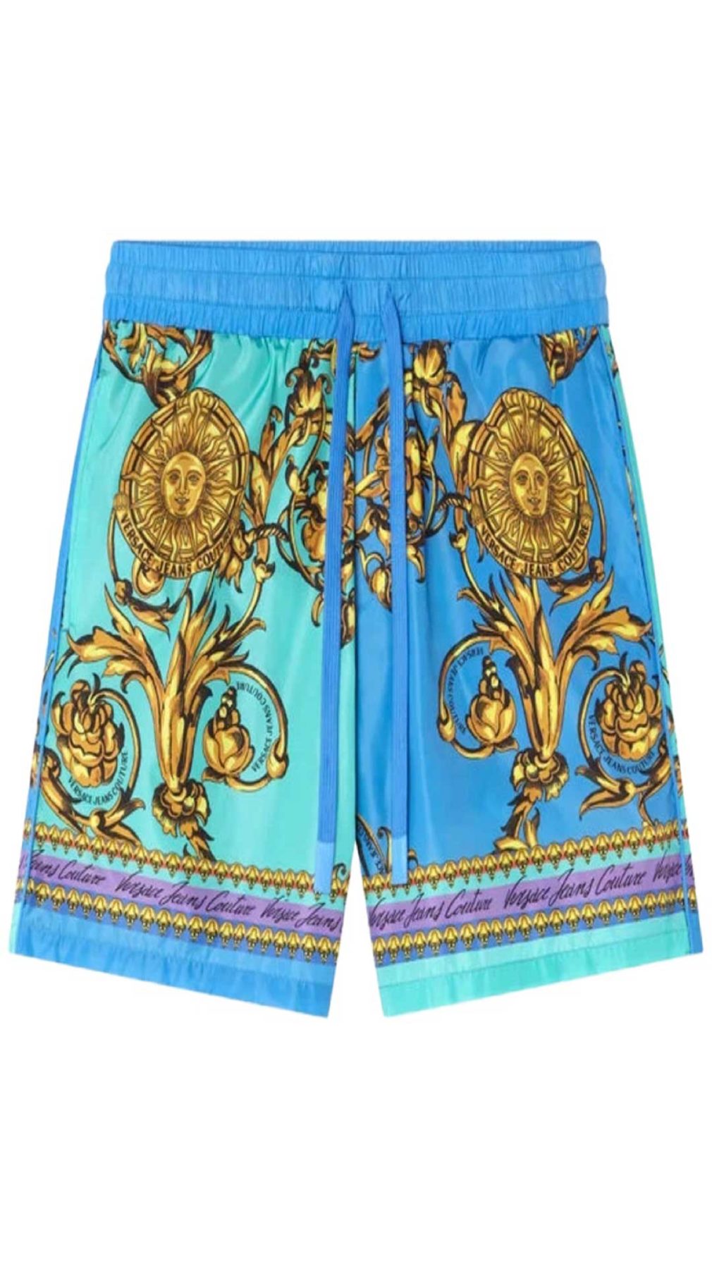 Pantalones cortos Versace Jeans Couture con el estampado Garland Sun