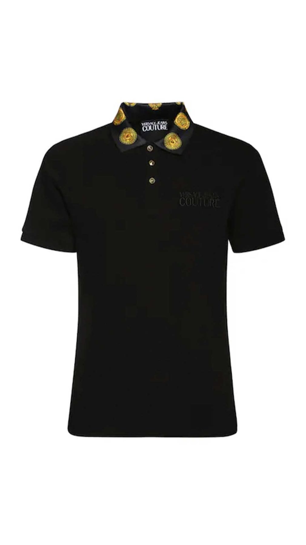 Polo Versace Jeans Couture con logo en el cuello