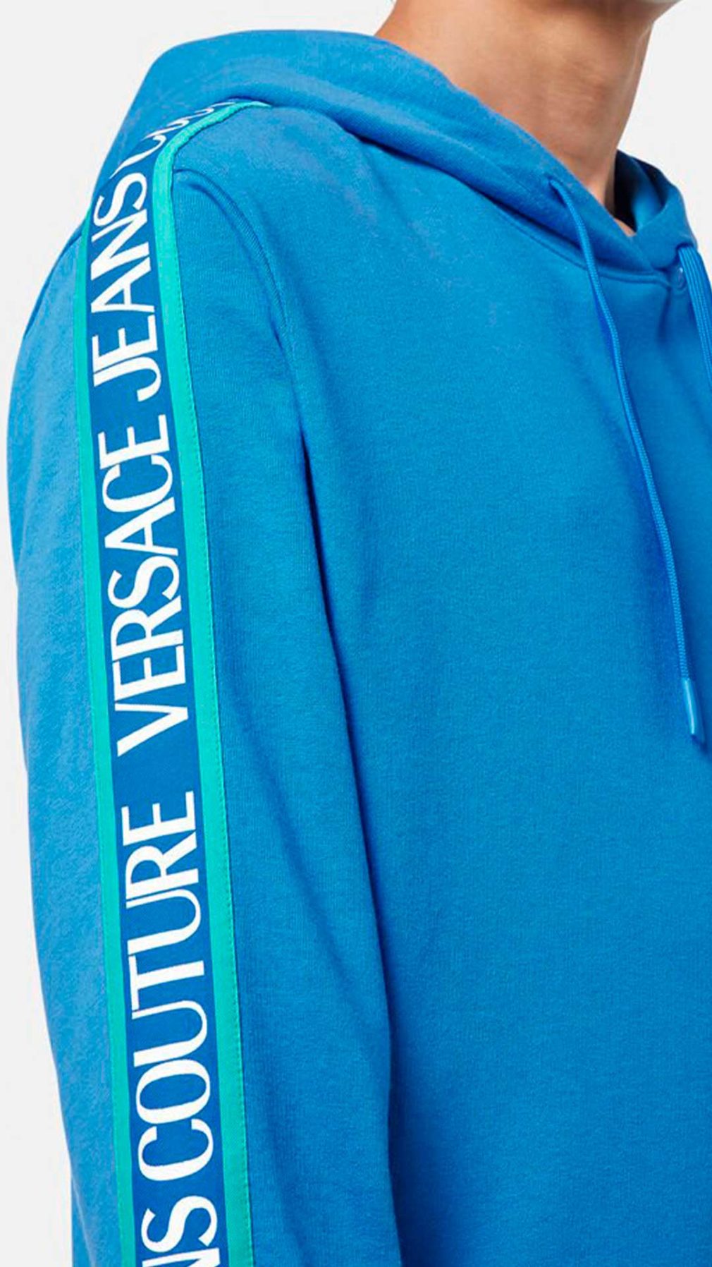 Sudadera Versace Jeans Couture con detalles de logotipo en los brazos