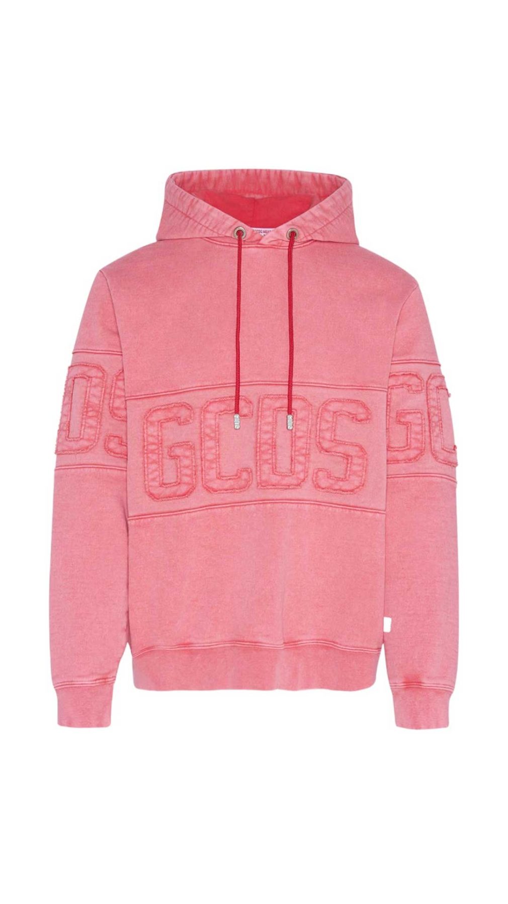 Sudadera GCDS banda con logotipo incrustado