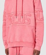 Sudadera GCDS banda con logotipo incrustado