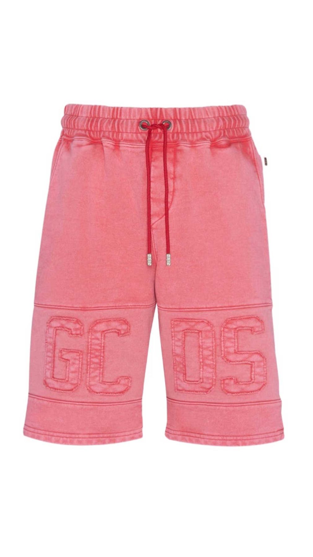 Pantalón corto GCDS banda con el logo incrustado delante y detrás