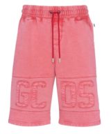 Pantalón corto GCDS banda con el logo incrustado delante y detrás