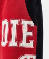 Pantalón corto rojo y negro Diesel con logotipo Diesel 1978